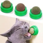 Silvervine Catnip Balls, Edible Kitty Toys for Cats Lick