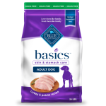 Blue Buffalo Basics Grain-Free Large Breed Adult Dry Dog Food  Limited Ingredient Diet  Turkey  24 lbs.