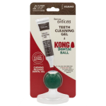 1 oz Enticers Teeth Cleaning Gel & Kong Dental Ball Beef Brisket - Small