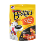 Purina Beggin  Strips Dog Treats with Bacon & Cheese Flavor Dog Chews Snacks  6 oz Pouch