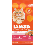 Iams Proactive Health Healthy Adult Dry Cat Food With Real Salmon  7 Lb. Bag