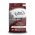 NutriSource Grain Free Prairie Select Dry Dog Food - 12 Lb Bag
