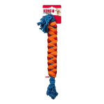 KONG Rope Rally Tug and Play Dog Toy - Woven Fleece Durable Toy for Shaking, Fetching, Tugging (Stick)