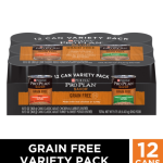 Purina Pro Plan Wet Dog Food for Adult Dogs Complete Essentials Poultry Favorites Variety Pack  13 oz Cans (12 Pack)