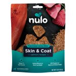 Nulo Functional Jerky Skin & Coat Salmon Dog Treats 5 oz Bag