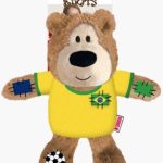 Kong Wild Knots Sport Brazil Bear Medium Dog Toy