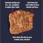 Nulo Functional Dog Jerky Treats - Puppy, Chicken & Salmon, 5 Oz Bag - Image 3