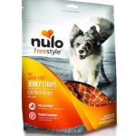 NULO 5 Oz FreeStyle Dog Jerky Strips Grain-Free Chicken with Apples