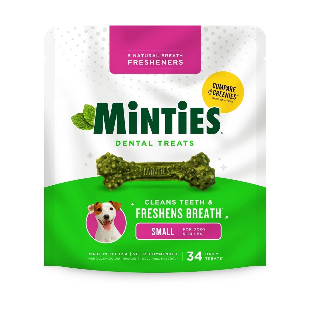 1675610778-1.jpg Minties Dental Chews for Dogs - Image 1