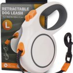 Heavy Duty Retractable Dog Leash up to 110 lbs | 16 ft Anti-Corrosion