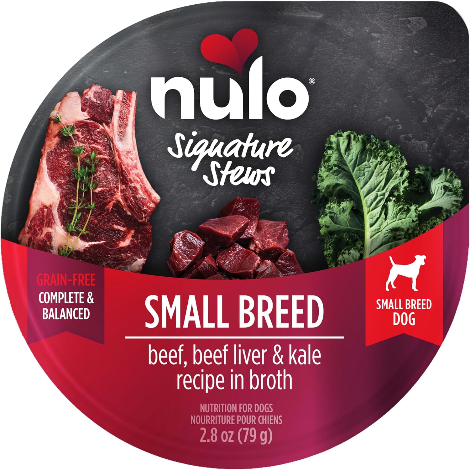 813QffkKXBL-_AC_SL1500_.jpg Nulo Signature Stews Beef, Beef Liver and Kale Small Breed Wet Dog - Image 1
