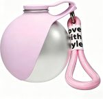Portable Dog Water Bottle with Bowl, 10oz Stainless Steel - Image 5