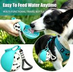 Portable Dog Water Bottle with Bowl, 10oz Stainless Steel - Image 4