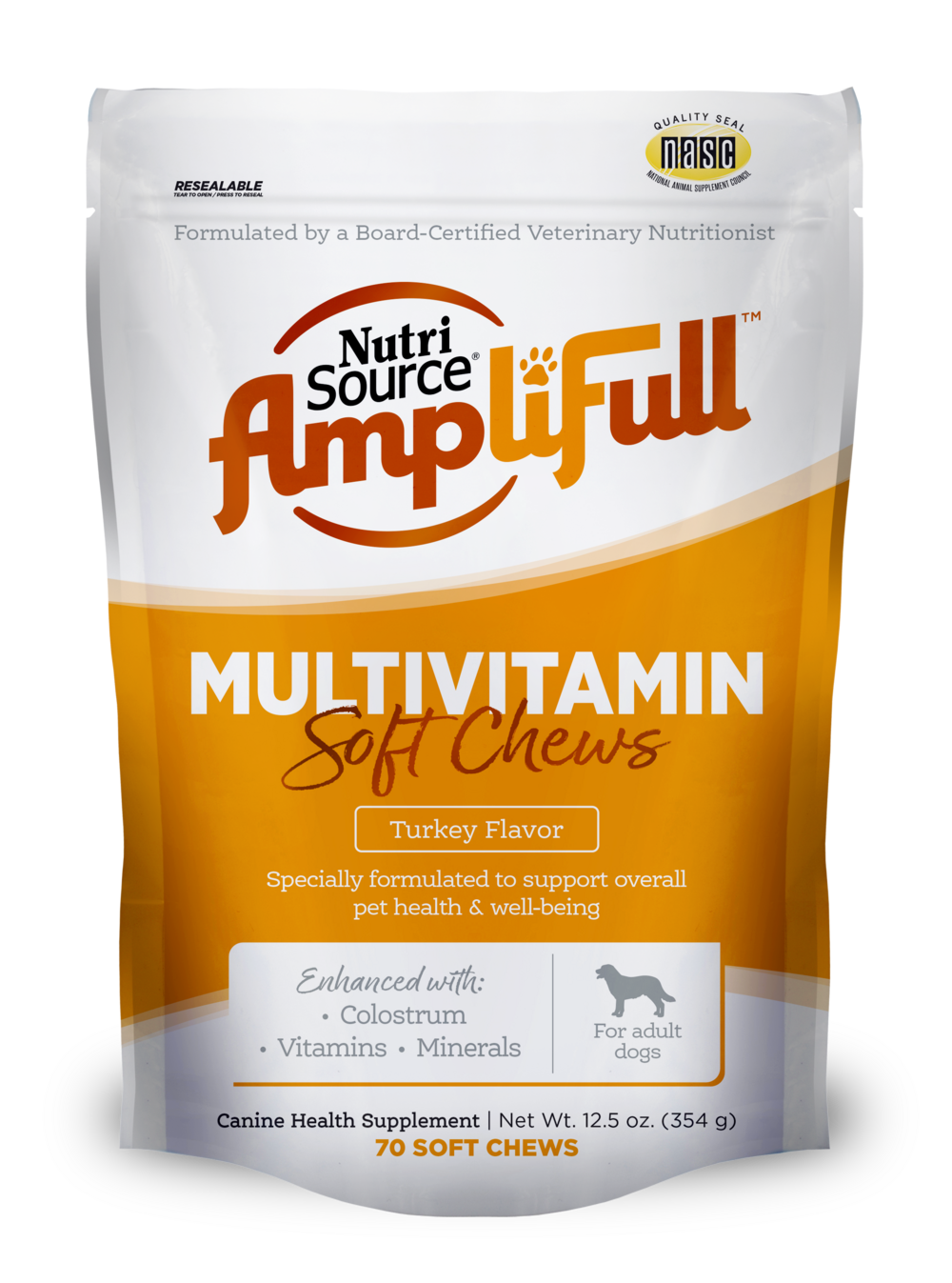 108442_salsify_1.png NutriSource AmpliFull MultiVitmain Dog Soft Chew Supplement - Image 1