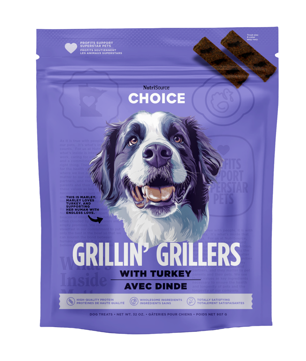 111523_salsify_1.png NutriSource Choice Turkey Grillin' Grillers Dog Treat - Image 1