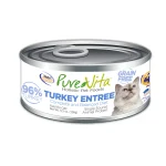 PureVita Grain Free 96% Real Turkey Entree Canned Cat Food
