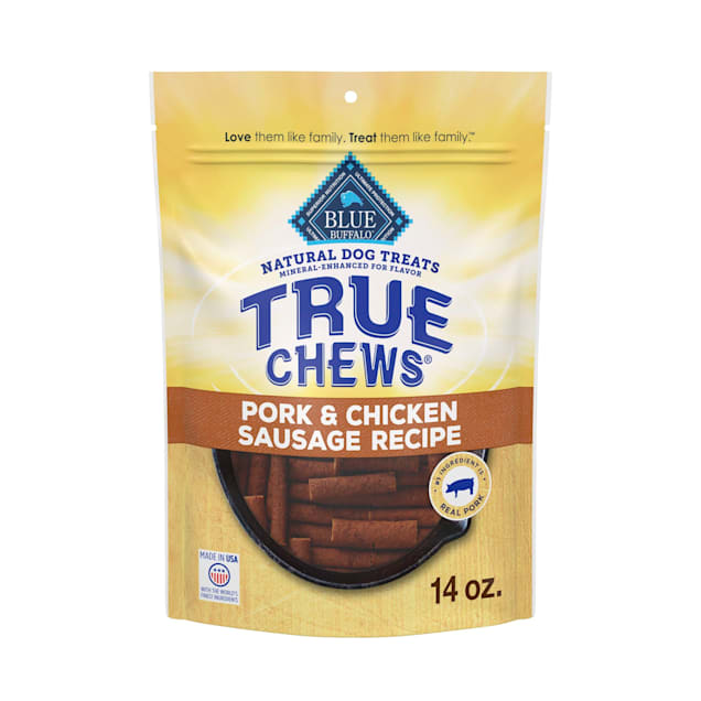 2783395-center-1.jpg Blue Buffalo Truechew Pork & Chicken Sausage Dog Treats - Image 1