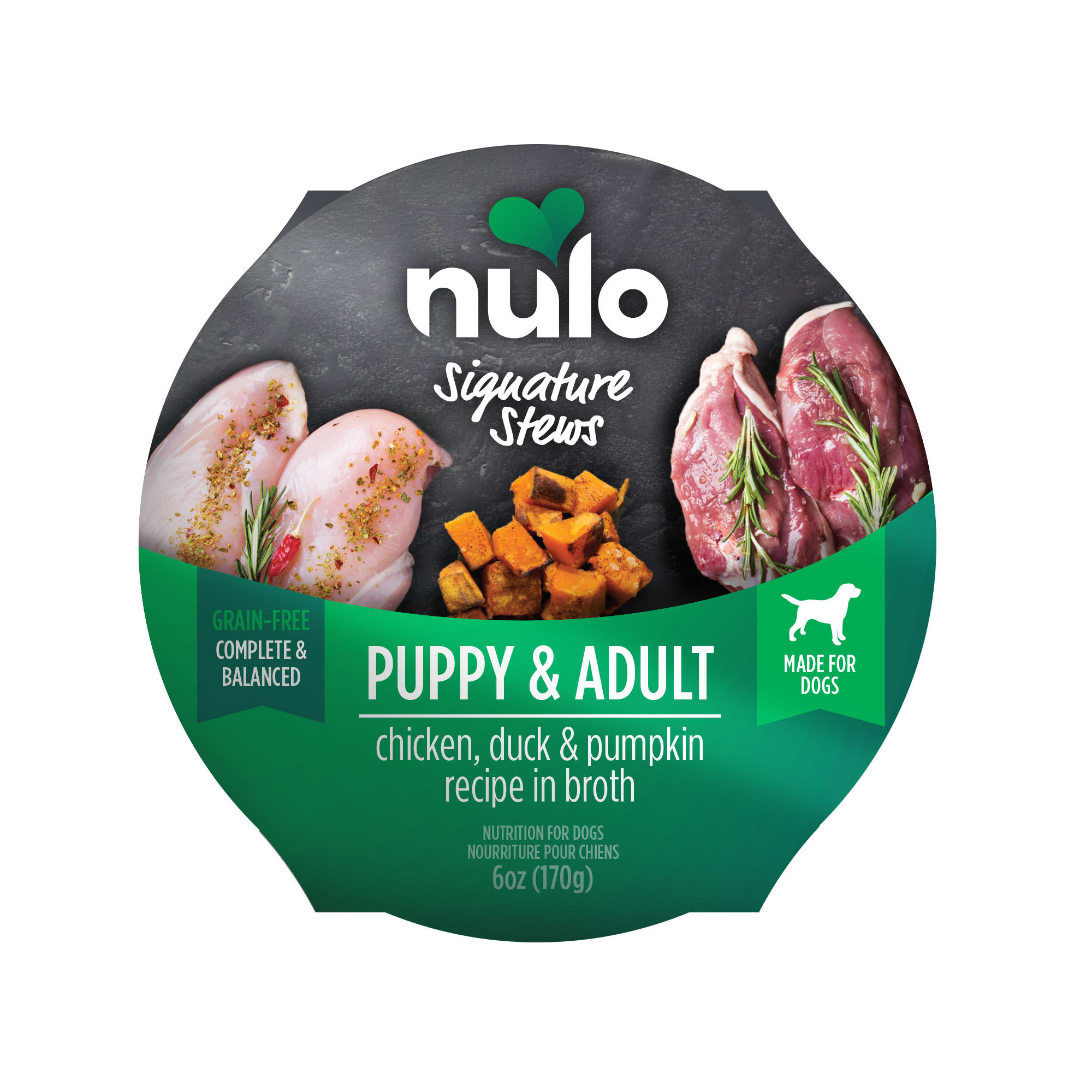 4569747-center-1.jpg Nulo Dog Chicken, Duck, & Pumpkin Signature Stew 6oz - Image 1