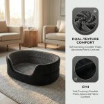 Calming  Anti-Anxiety Pet Bed for Cats & Dogs - Image 8