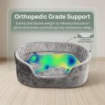 Calming  Anti-Anxiety Pet Bed for Cats & Dogs - Image 4