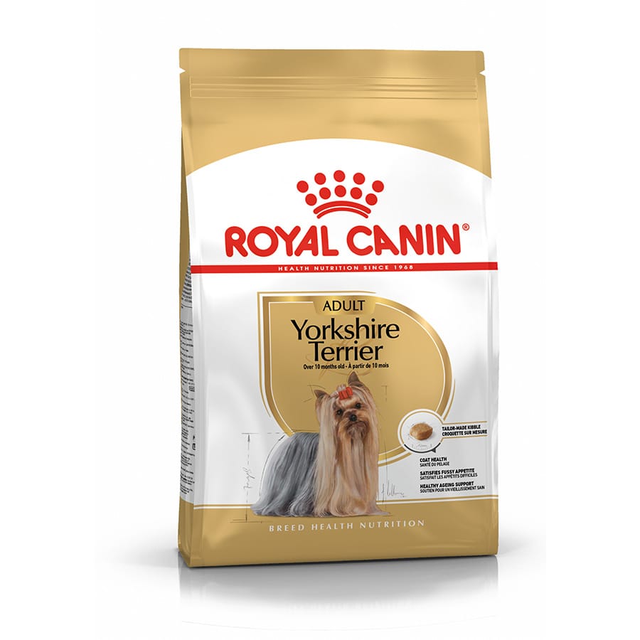 900_12130.jpg Royal Canin Breed Health Nutrition Yorkshire Terrier Adult Dry Dog Food - Image 1