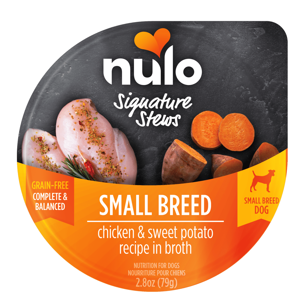 cumuullpzzaagxcy5efe.png Nulo Small Breed Dog Chicken & Sweet Potato Signature Stew - Image 1